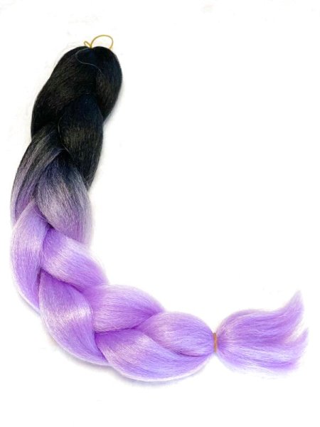 画像1: Ombre Jumbo Braid  24inch 100g  #Lavender Ombre (1)