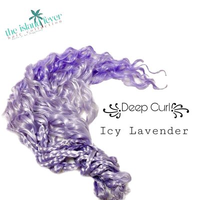 画像1: 耐熱性　Deep  Curl #Icy Lavender