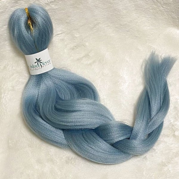 画像1: 【増量パック】Pre Stretched Low Temp Fiber  100g 24inch  #Metalic Blue (1)