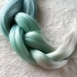 画像2: 【増量パック】Pre Stretched Low Temp Fiber  100g 24inch  #OMB Green Wave (BLT-4) (2)