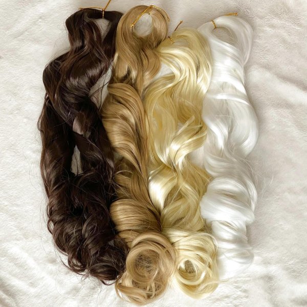 画像1: ♡NEW COLOR♡《大容量》150g  Silky Long French Curl   (Natural colors) (1)