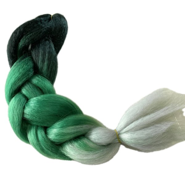 画像1: 🚨SALE🚨Jumbo Braid (耐熱性)  Black/Green/Silver (1)