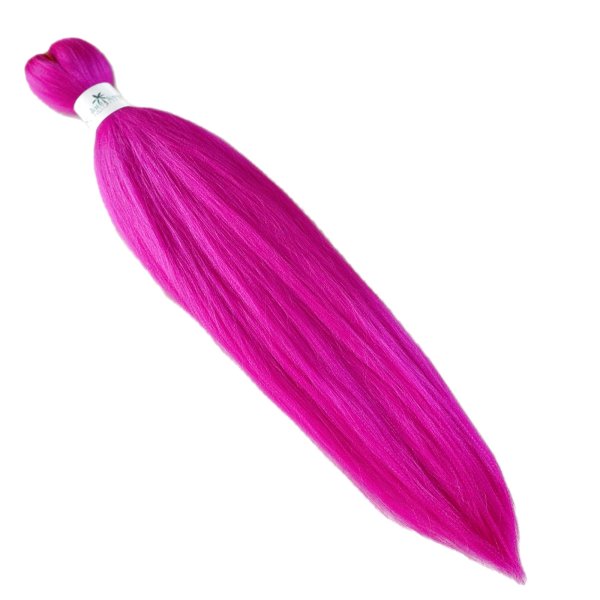 画像1: 大容量　Pre Stretched Braids 全長140cm 165g  Fucsia Pink (1)