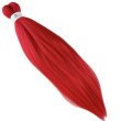 画像1: 大容量　Pre Stretched Braids 全長140cm 165g  RED (1)