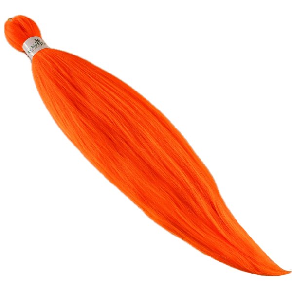 画像1: 大容量　Pre Stretched Braids 全長140cm 165g  Hot Orange (1)