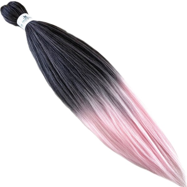 画像1: 大容量　Pre Stretched Braids 全長140cm 165g  Ombre Pastel Pink (1)